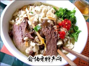 牛肉汤泡馍