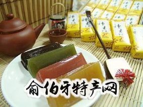 红豆羊羹、茶羊羹