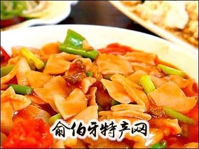 羊肉炒面片