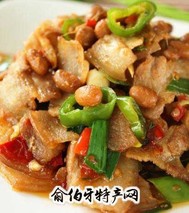 腊八豆炒五花肉