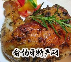 香草烤鸡腿