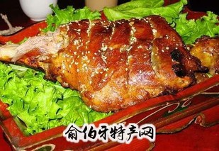 酥香、焦脆的烤羊腿