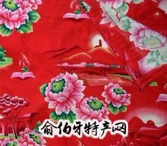 染花土布