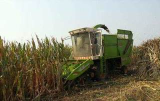 收割玉米的机器多少钱一台？