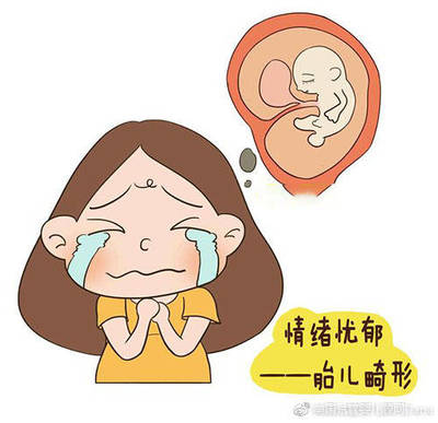 孕妇忧郁影响胎儿发育
