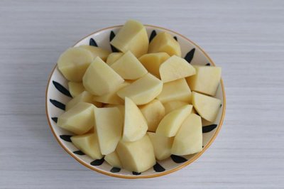 土豆怎么切块？