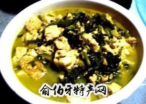 雪里红炖豆腐