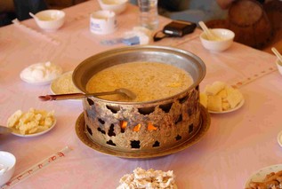 蒙古锅茶