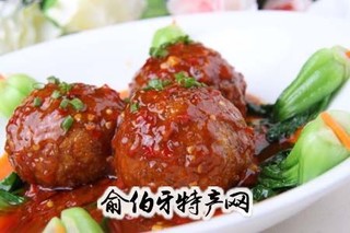 苕菜狮子头