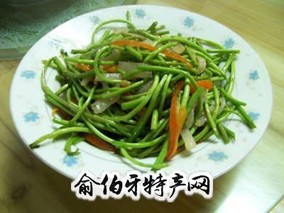 藜蒿炒腊肉