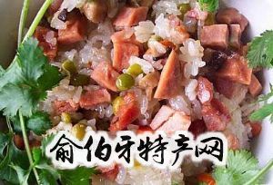 豌豆腊味饭