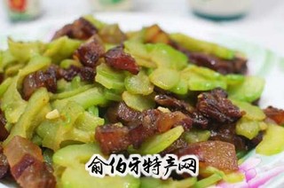 苦瓜炒腊肉