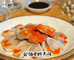 红膏咸炝蟹