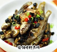 酸炒干鱼仔