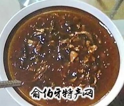 木须卤豆腐脑