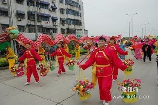 潘集采莲灯