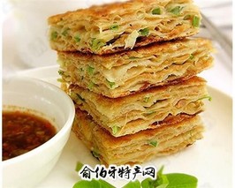 葱香千层肉饼