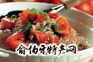 西红柿焖牛肉